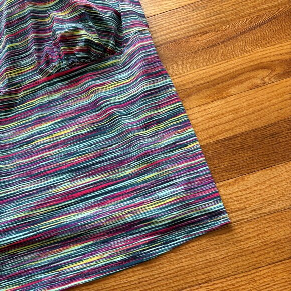 NWT Lands End Square Neck Underwire Tankini Swim Top in Navy Space Dye Size 20W - Picture 5 of 9